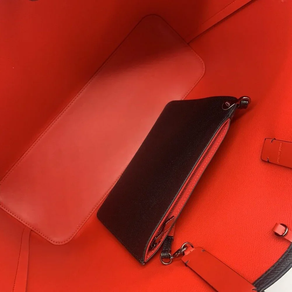 CHRISTIAN LOUBOUTIN Cabata Calfskin Leather Tote Bag